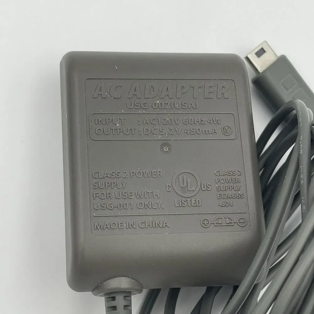 Official Nintendo USG-002 DS Lite Wall Power AC Adapter Charger OEM DS Lite OEM